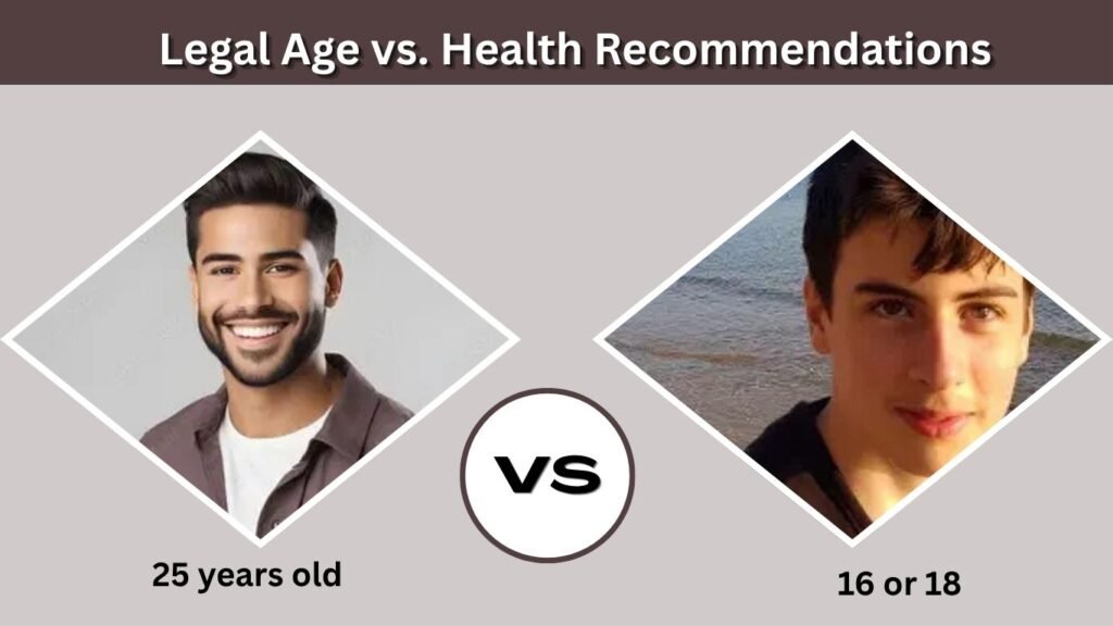 Legal Age vs. Health Recommendations: What You Need to Know