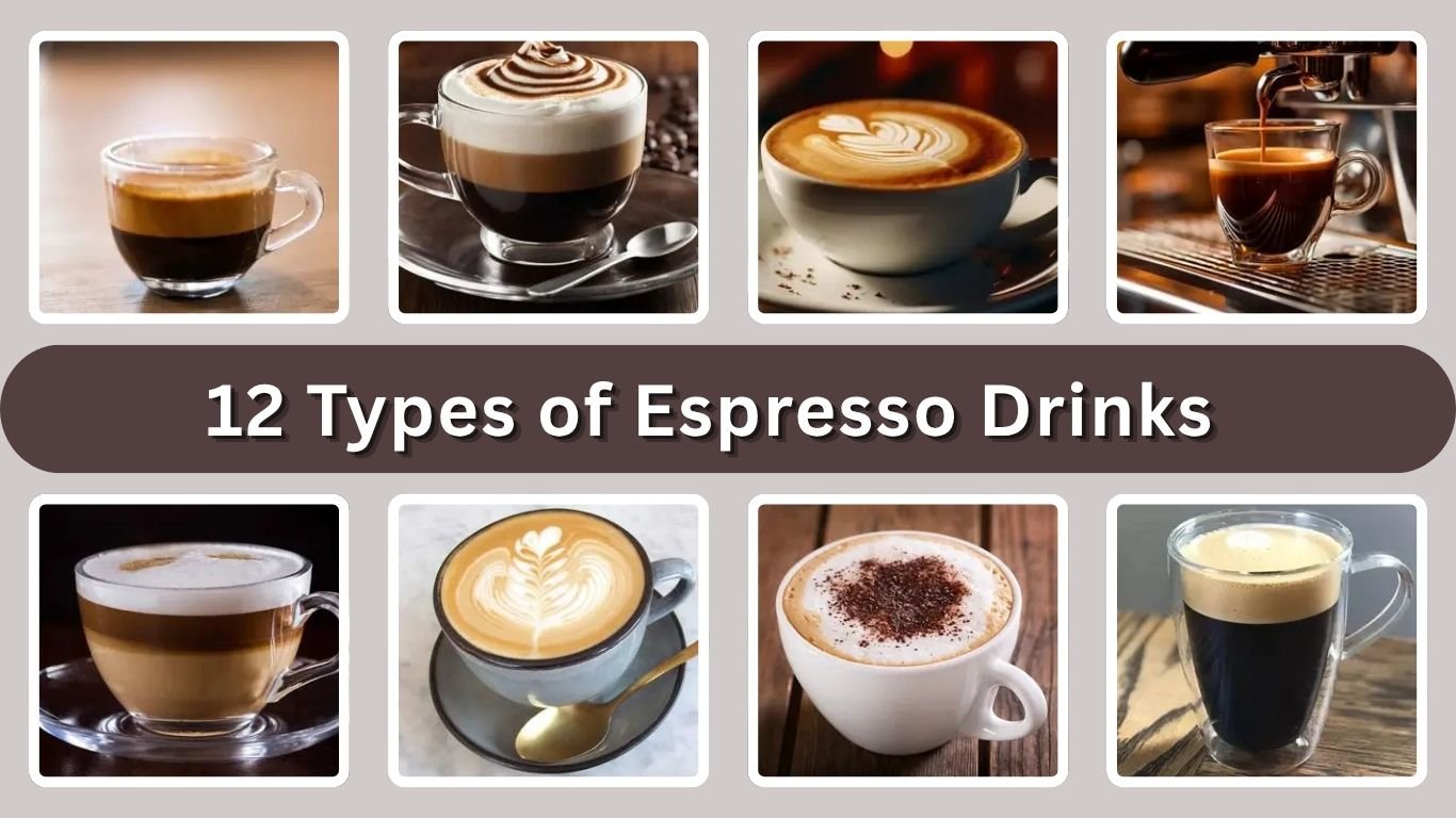 12 Types of Espresso Drinks You Should Know: From Espresso to Affogato