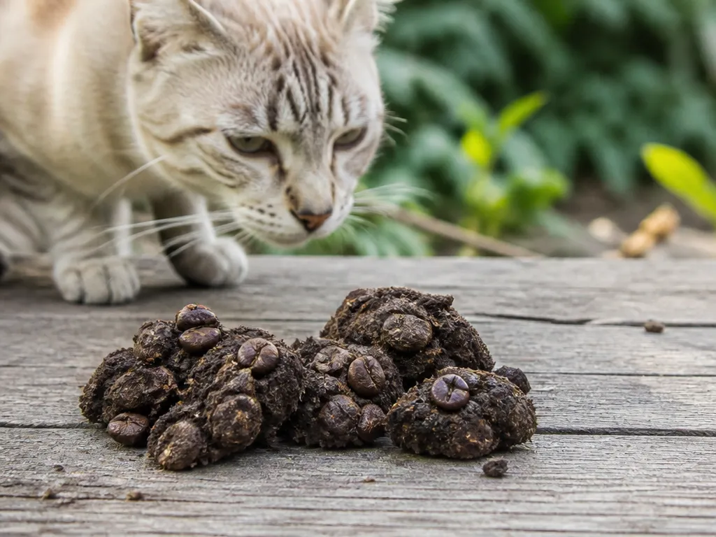 coffee beans from cat poop
