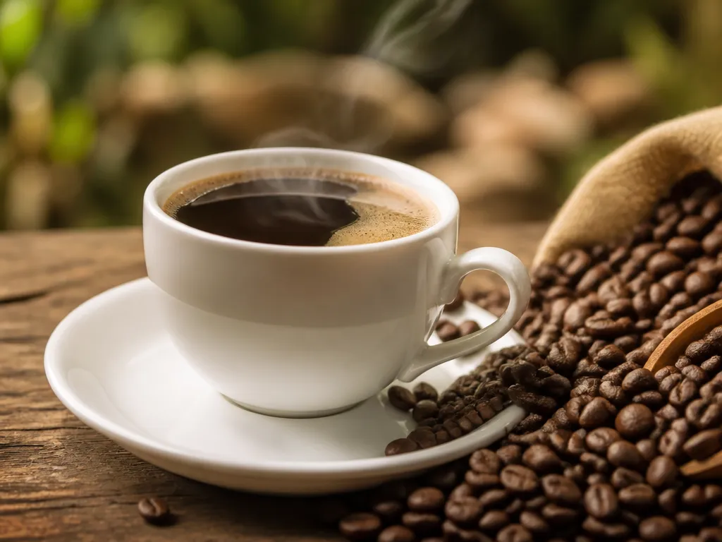coffee from coffee beans