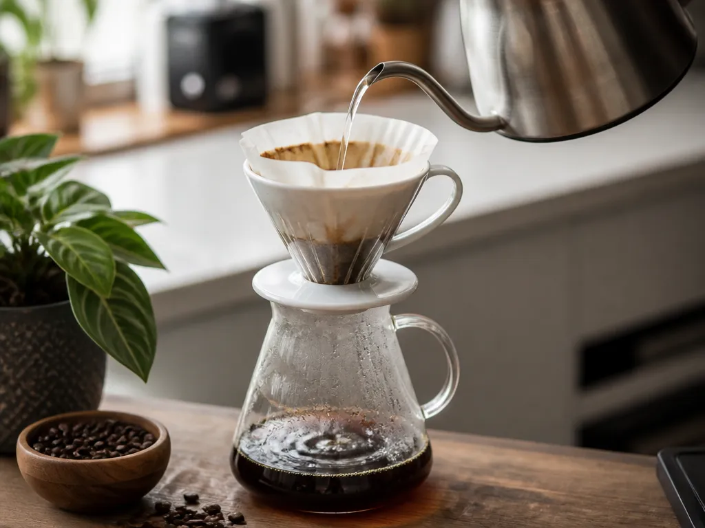 how to make coffee from beans at home