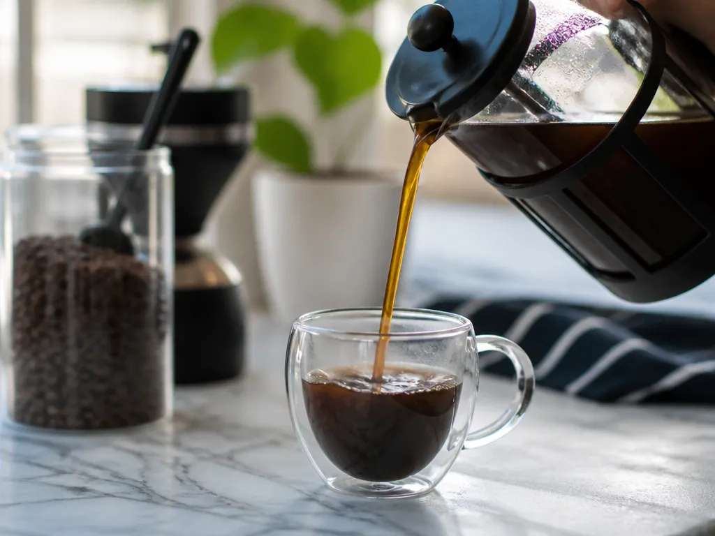 how to make coffee from coffee beans at home