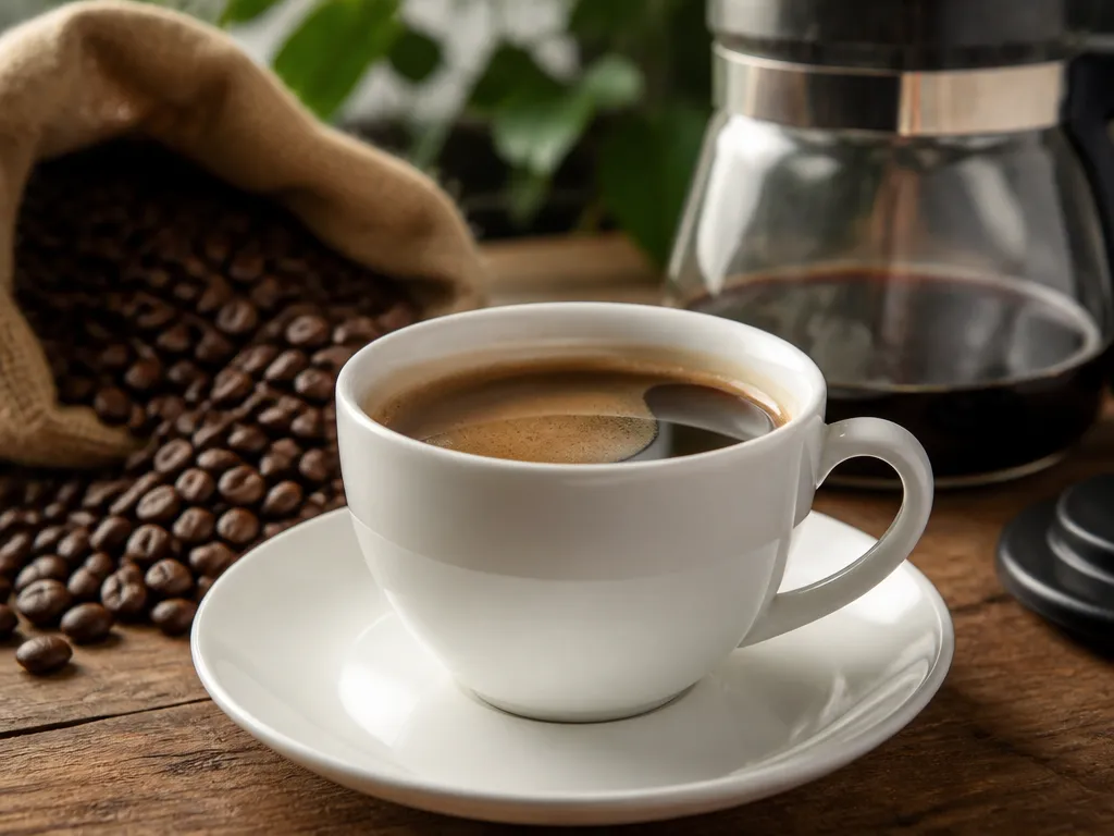 make coffee from coffee beans