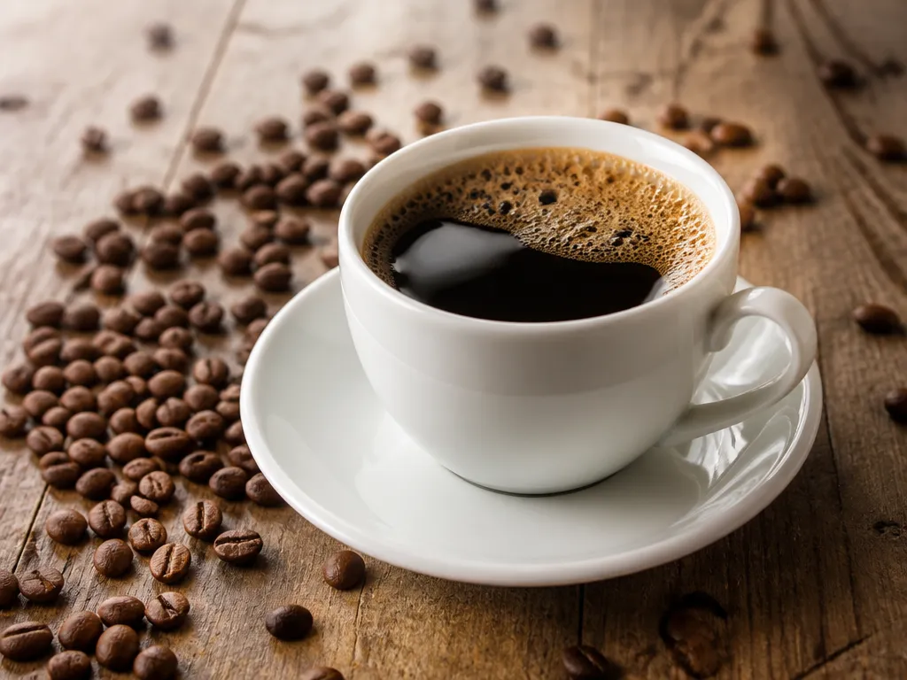 make coffee with coffee beans