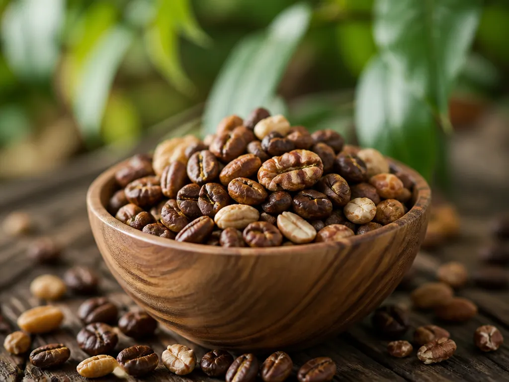 Nutty Coffee Beans