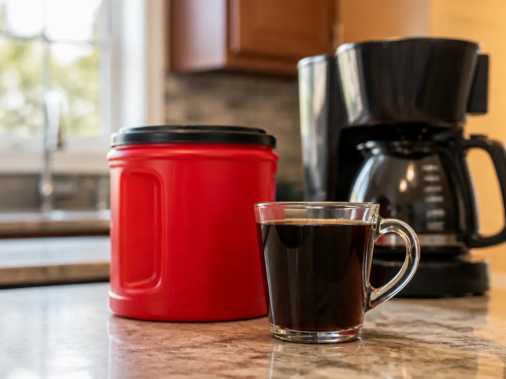 Folgers Classic Roast caffeine content