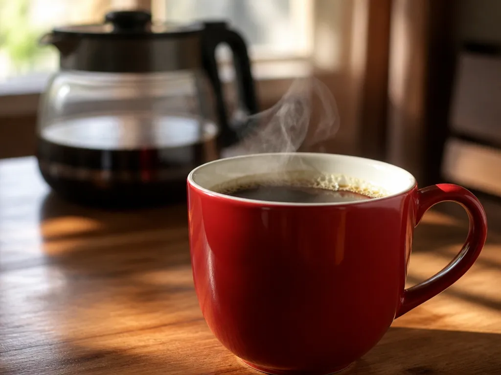 Folgers coffee caffeine per cup