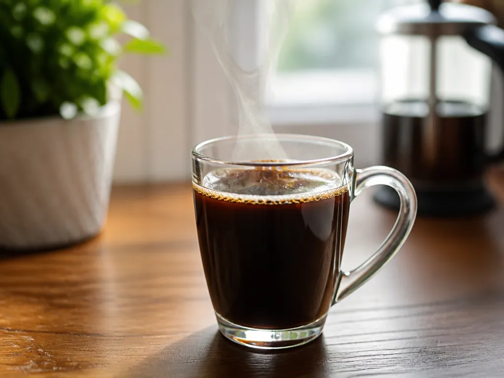 Folgers instant coffee caffeine content