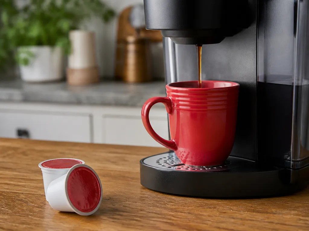 Folgers K-Cup caffeine