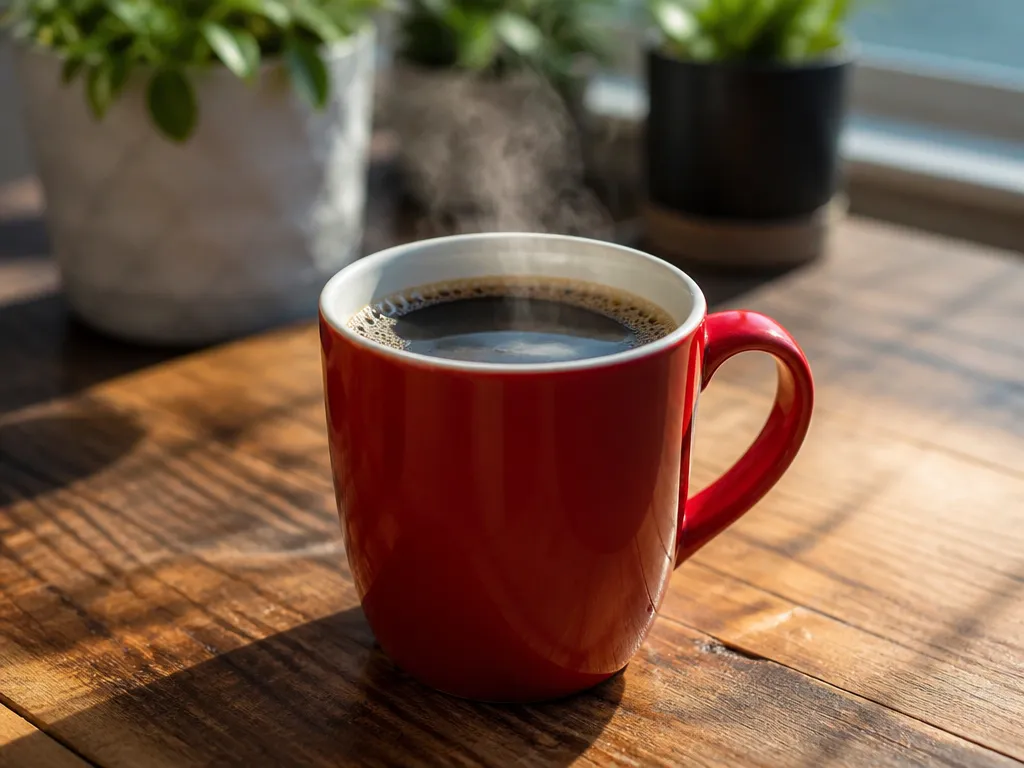 how many mg of caffeine in a cup of Folgers coffee
