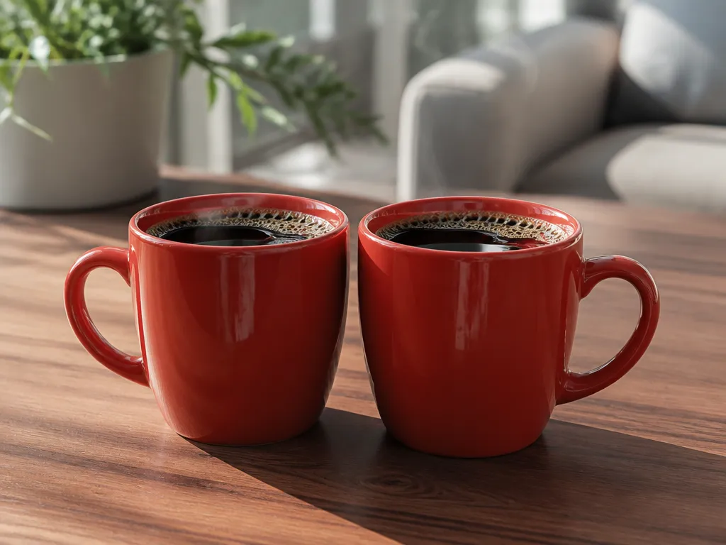 how much caffeine in 2 cups of Folgers coffee