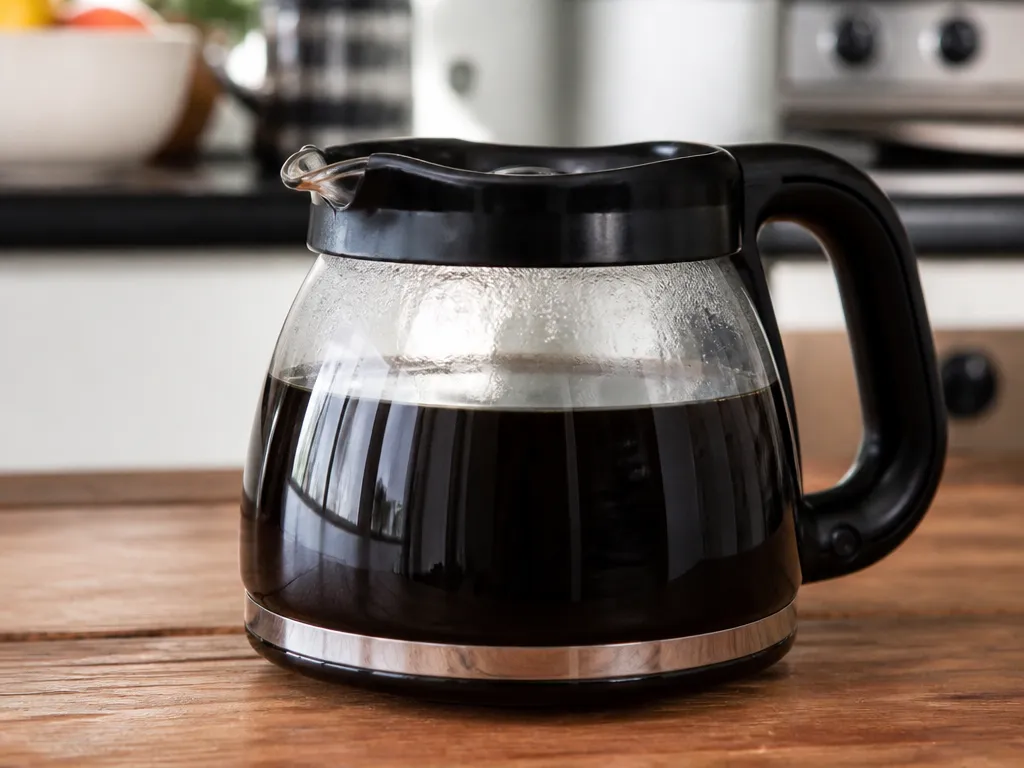 how much caffeine in a pot of Folgers