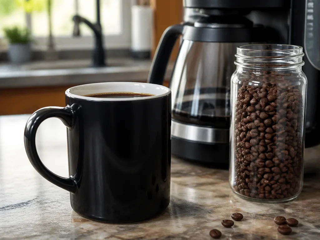 how much caffeine in Folgers decaf