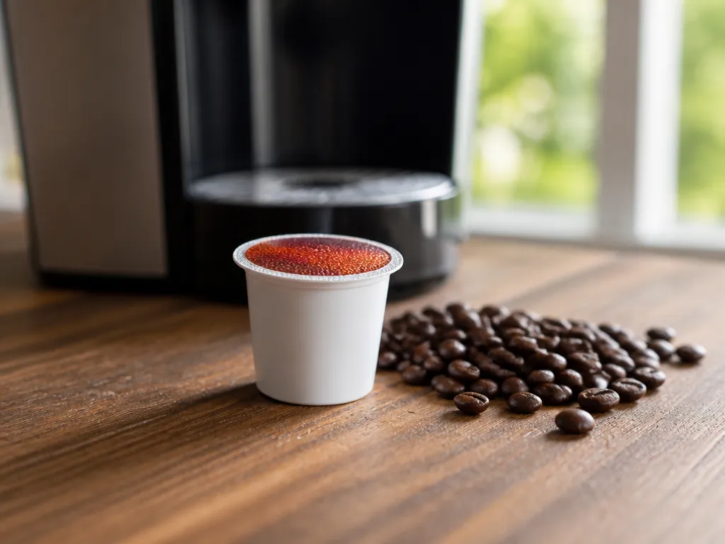 how much caffeine is in a Folgers K-Cup