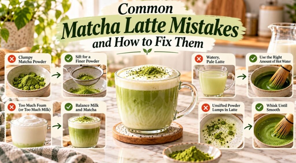 Common Matcha Latte Mistakes and How to Fix Them
