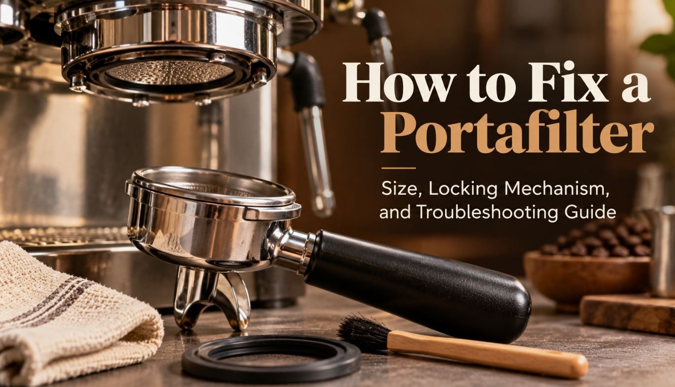 How to Fix a Portafilter: Size, Locking Mechanism, and Troubleshooting Guide